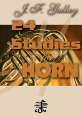 24 Etudes French Horn Book cover